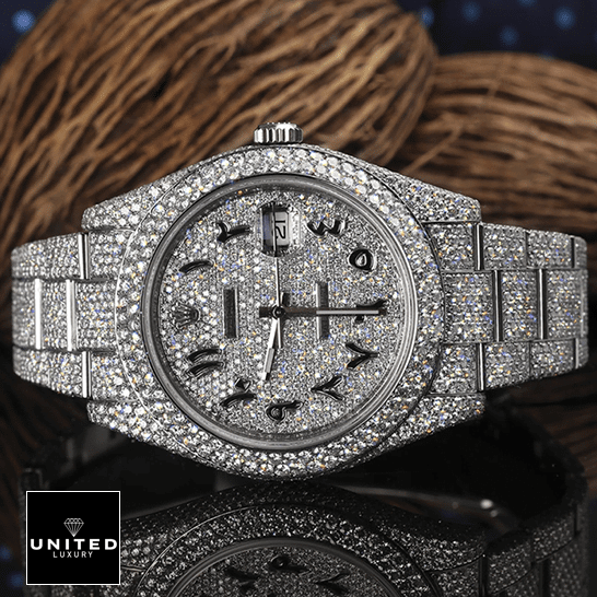 Rolex Datejust 126300 Rolex Datejust Arabic Numerial 116300 Iced Out Replica