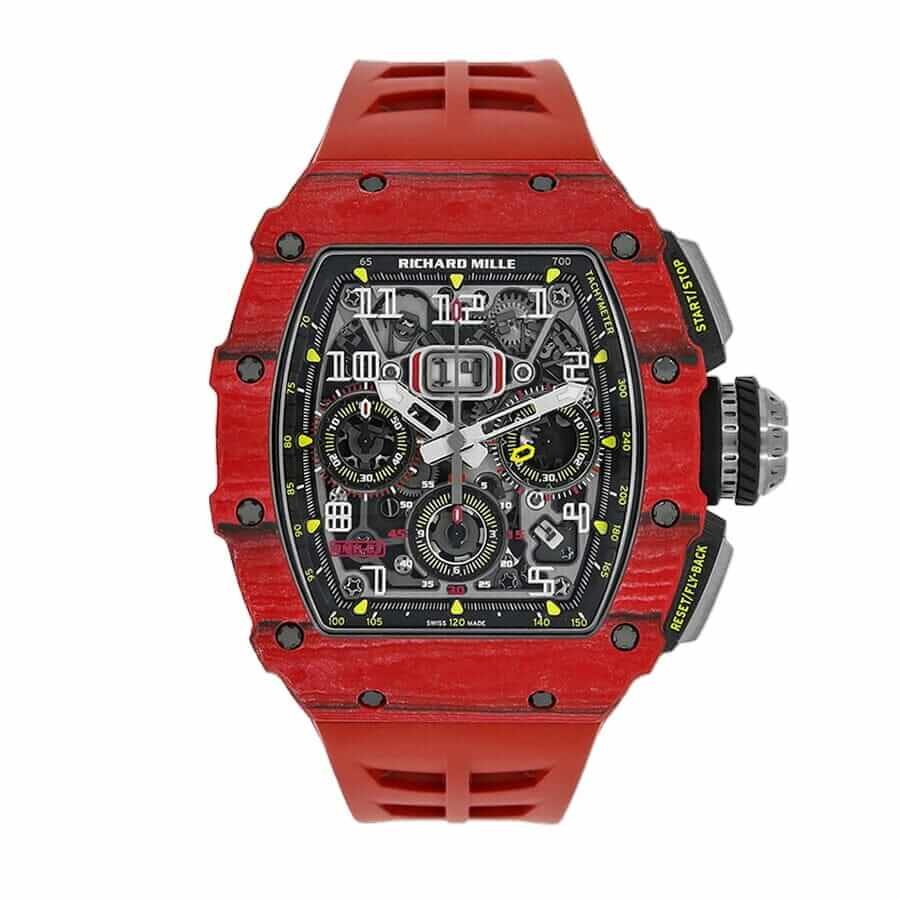 0425e4a4a10eab7183c4f92d8ae01e06fe33d048 Richard Mille RM 11-03 “Red Quartz TPT” Authentic Clone 1:1 - Image 1