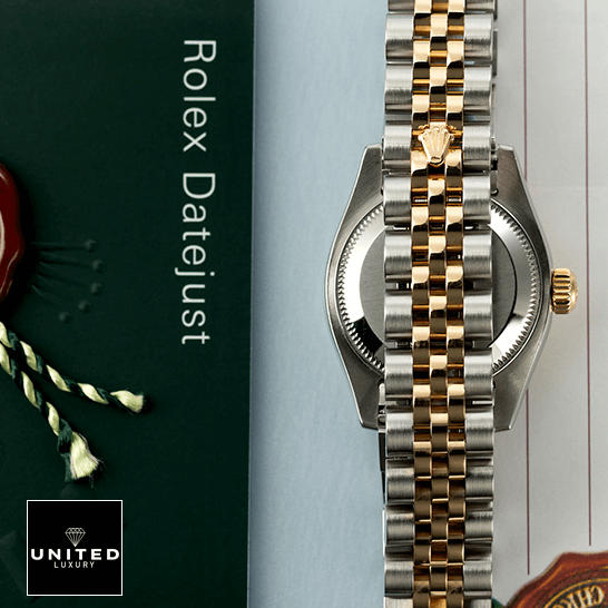 Rolex Datejust 179173 Rolex Datejust Stainless Steel Jubilee Replica quarantine card next to