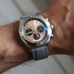 Breitling – Chronomat –  Rubber Strap – Grey - Image 2