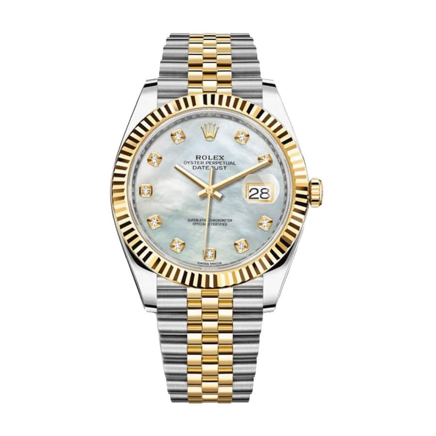 0bdc7b56242e8e9bbbb8b95f7aee33b57dadf7de Rolex Datejust 126333 Mother Of Pearl Diamond Dial Ultra Fine Replica - Image 1