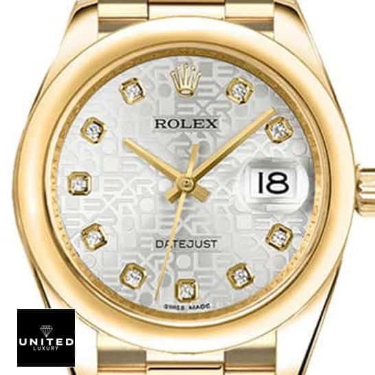 Rolex Datejust 278273 Grey Diamond Dial Replica