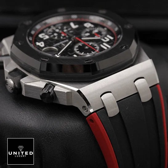 Audemars Piguet Royal Oak Offshore 26400SO.OO.A002CA.01 Audemars Piguet Royal Oak Steel Case Black Rubber BRacelet Replica in the box
