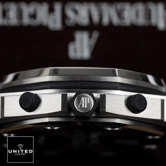 Audemars Piguet Royal Oak Offshore 26170ST.OO.D091CR.01 Audemars Piguet Royal Oak Steel Case Replica crown / push button