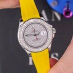 Rolex – Yacht-Master –  Rubber Strap – Yellow - Image 2