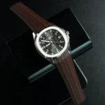 Patek Philippe – Aquanaut –  Rubber Strap – Curved – Brown - Image 2