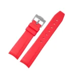 Omega – Seamaster –  Rubber Strap – Red - Image 3