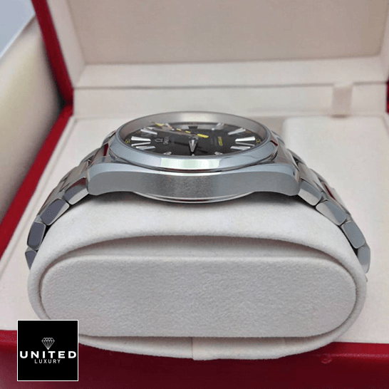 Omega Seamaster Aqua Terra Co-Axial Master Chronometer 231.10.42.21.01.002 Authentic Clone 1:1 omega aqua terra 231.10.42.21.01.002 replica leftside Omega 231.10.42.21.01.002 Stainless Steel Replica in the box