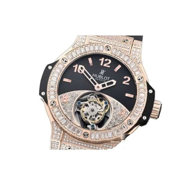 Hublot Big Bang Diamond 345.SE.2010.LR.1704 Pro Clone 1:1 hublot classic fusion tourbillon best edition with diamond black dial replica 1 600x600 1 Hublot with diamond tourbillion replica white backgorund
