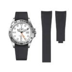Rolex – Explorer II –  Rubber Strap – Black