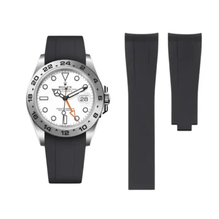 Rolex – Explorer II –  Rubber Strap – Black