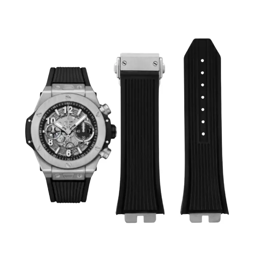 2c7f732ee5e508d14da29261e620d962a1aadac4 Hublot – Big Bang Unico – Rubber Strap – Black - Image 1