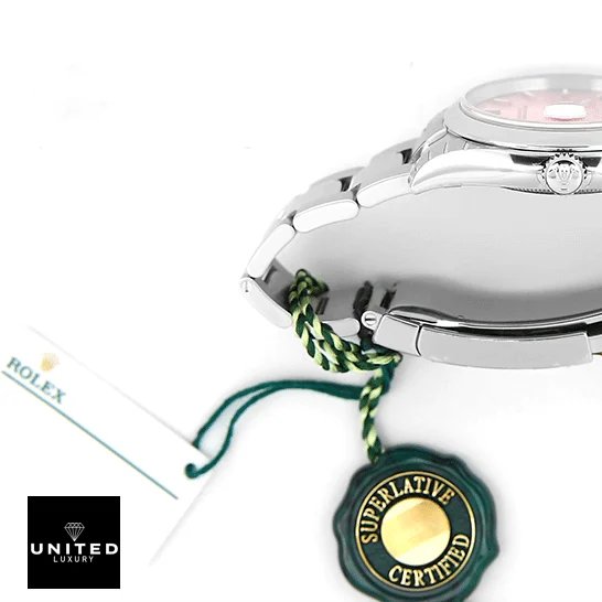 Rolex Datejust 116200-0079 Exclusive Clone Edition rolex datejust 116200 Steel automatic champagne silver replica steel unitedluxurynet 1 Rolex Datejust 116200 Oyster Replica with warranty card