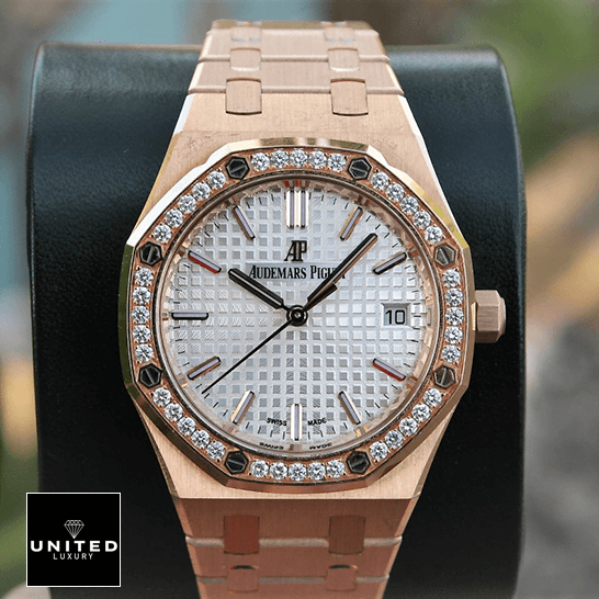 Audemars Piguet Royal Oak 67651BA.ZZ.1261BA.01 Audemars Piguet Royal Oak Diamond Bezel Replica in the box