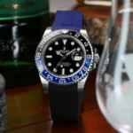 Rolex – GMT-Master –  Rubber Strap – Blue - Image 3