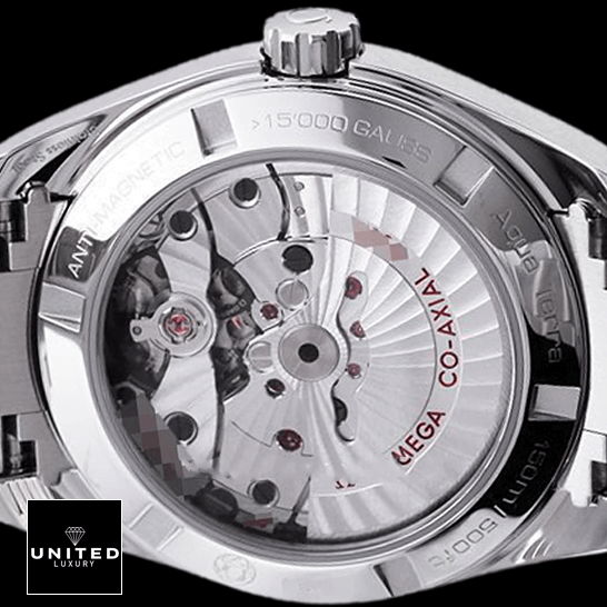 Omega Seamaster 231.10.39.21.03.002 Omega Seamaster Mega Co Axıal Stainless Steel Case Replica mechanism view