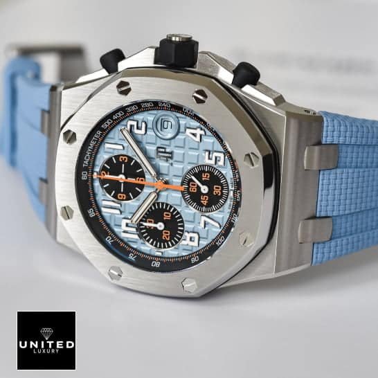 Audemars Piguet Royal Oak Selfwinding 26238ST Audemars Piguet 26238ST Replica Black Crown Pusher