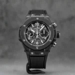 Hublot – Big Bang Unico –  Rubber Strap – Black - Image 2