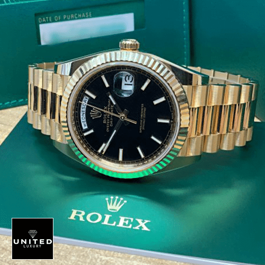 Rolex Day-Date 228235-0002 Rolex Day-Date 228235 Black Dial Replica