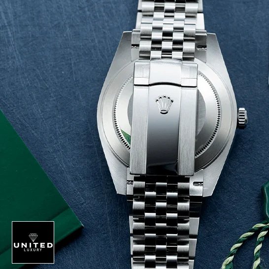 Rolex Datejust 126234 Rolex Datejust Stainless Steel Jubilee Replica case and clasp view