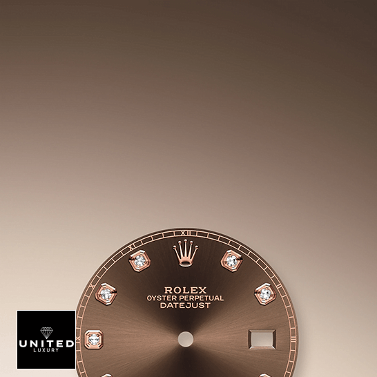 Rolex Datejust 126331-0004 Rolex Datejust 126331 Rose Gold Chocolate Diamond Dial Replica