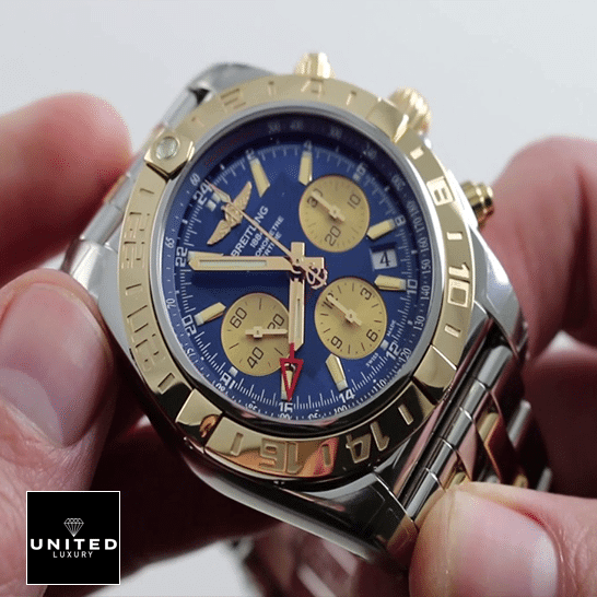 Breitling Chronomat B01 CB0110121C1C1 breitling_chronomat_44_blue_dial_cB0110121C1C1_replica_front_unitedluxurynet