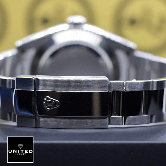 Rolex Milgauss 116400 Rolex Milgauss 116400 Stainless Steel Oyster Bracelet Fold Clasp on the Rolex Logo Replica