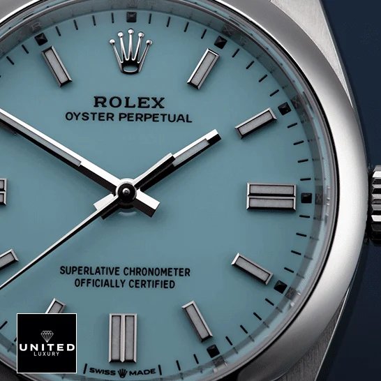 Rolex Datejust 126000 Oyster Perpetual Rolex Perpetual 126000 Turquoise Dial White Stick İndices Replica