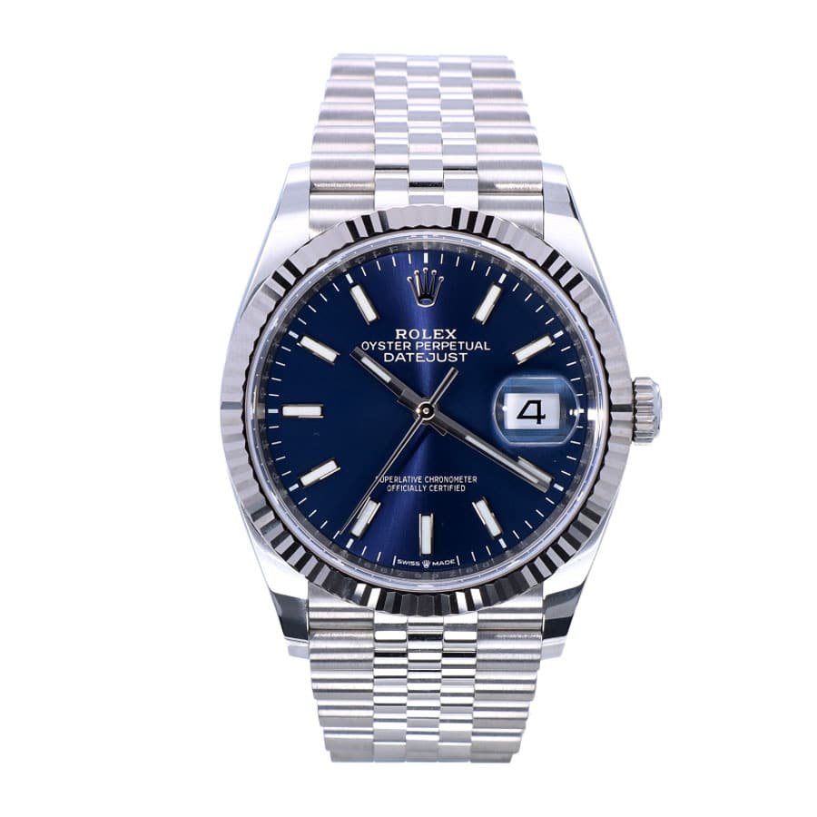 54a2d2e3bf51ed8c7bd9b1916c27d42b0f91f12b Rolex Datejust 126234 “Steel Jubilee Fluted” Supreme Replica Edition - Image 1