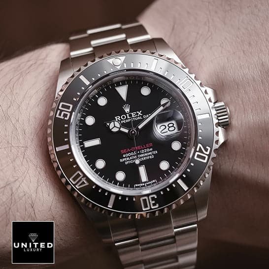 Rolex Sea-Dweller 126600 Rolex Sea-Dweller Black Dial 126603-0001 Oyster Replica