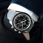 Omega – Speedmaster –  Rubber Strap – Grey - Image 3