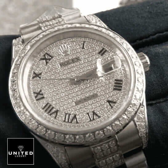 Rolex Datejust 116622 All Iced Out Replica Watches