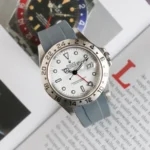Rolex – Explorer II –  Rubber Strap – Grey - Image 3