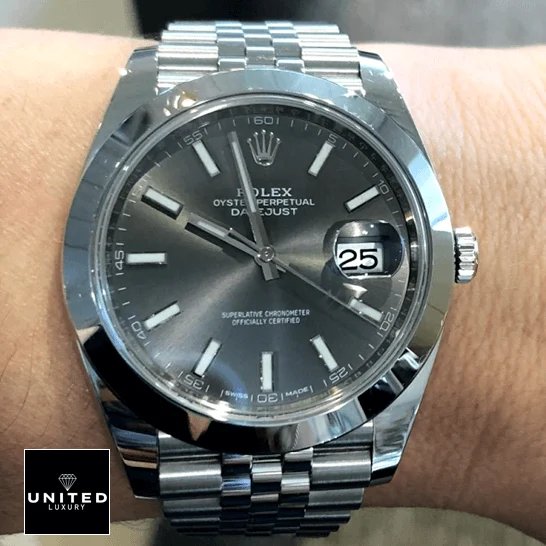 Rolex Datejust 126300 Grey Dial Perfect Clone Edition rolex datejust 126300 0008 hand Rolex Datejust 126300 Grey Dial Perfect Clone Edition rolex datejust 126300 0008 hand
