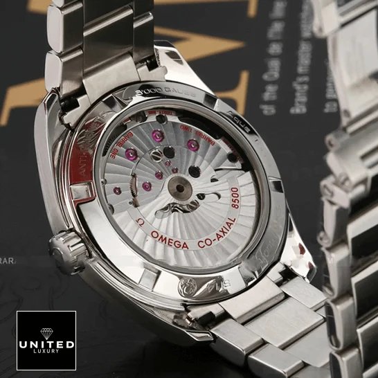 Omega Seamaster 231.10.39.21.03.002 Omega Seamaster Co Axial Stainless Steel Case Bracelet Replica upside view