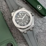 Audemars Piguet – Royal Oak Offshore Diver –  Rubber Strap – Grey - Image 2