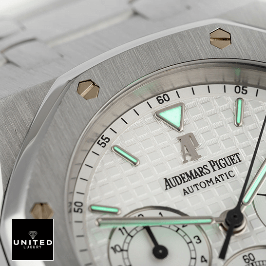 Audemars Piguet Royal Oak Chronograph 26300ST.OO.1110ST.05 Exact Replica 1:1 Audemars Piguet 25860ST.OO_.1110ST.05 Royal Oak White Dial Replica