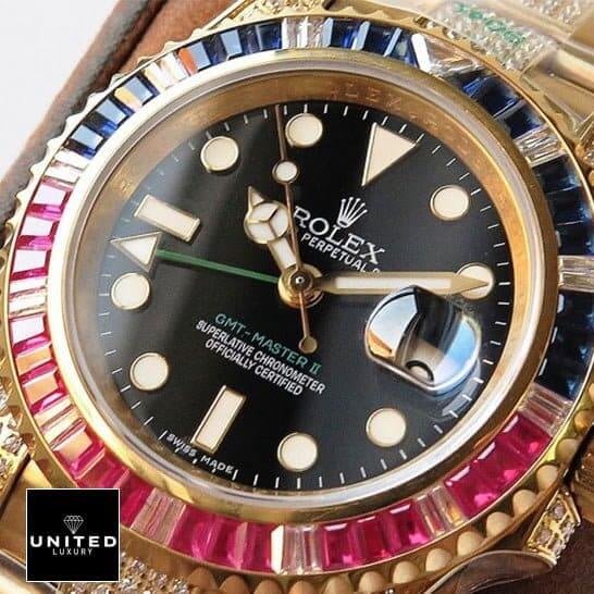 Rolex GMT-Master II 116718LN Rolex GMT-Master II Haribo Gold Black Dial Replica