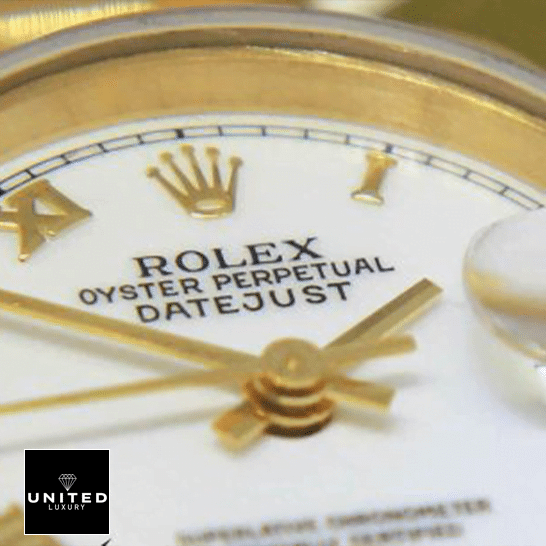 Rolex Datejust 116238 Gold Superior Replica Rolex Datejust Fake white roman dial