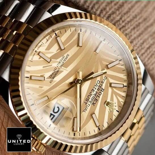 Rolex Datejust 126238 Rolex Datejust 36 126231-0033 Yellow Gold Dial Replica