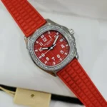 Patek Philippe – Aquanaut –  Rubber Strap – Straight – Red - Image 2