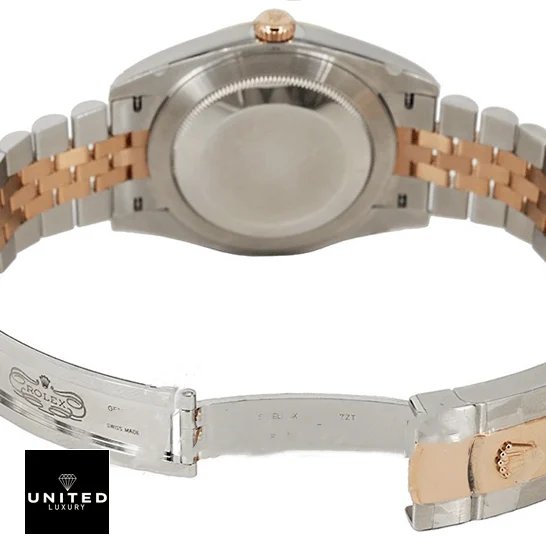 Rolex Datejust 126331-0004 Rolex 126331 Rose Gold Steel Jubilee Bracelet Replica stainless steel case