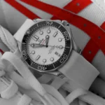 Omega – Seamaster –  Rubber Strap – White - Image 2