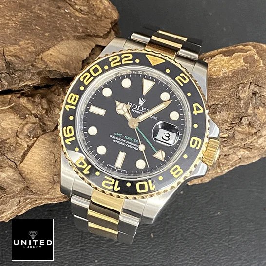 Rolex GMT-Master II 126711CHNR Rolex GMT-Master II 116713 Two Tone Black Dial Oyster Replica