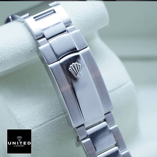 Rolex Milgauss 116400 Rolex Milgauss 116400 Stainless Steel Oyster Bracelet Fold Clasp on the Rolex Logo Replica