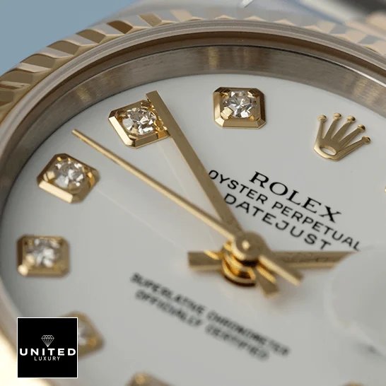 Rolex Datejust 179173 Rolex Datejust 179173 White Dial Diamond Replica