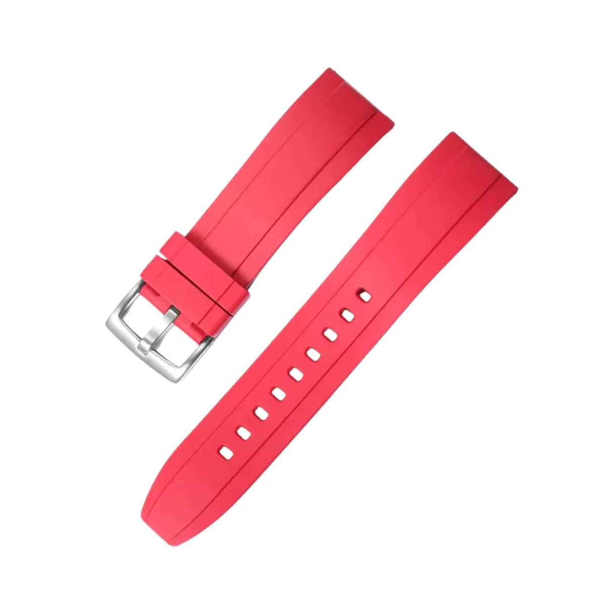 779674e4af6702866c99ac2fe4a606e8e6fea4df Breitling – Avenger – Rubber Strap – Red - Image 1