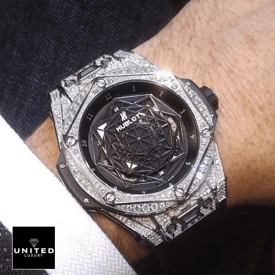 Hublot Big Bang Hublot Big Bang Diamond Bezel Titanium 415_NX_1112_VR_1704_MXM17 Replica