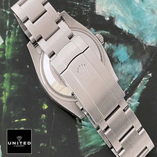 Rolex Datejust 134300 Oyster Perpetual Rolex Oyster Perpetual 126000 Stainless Steel Oyster Bracelet Fold Clasp on the Rolex logo
