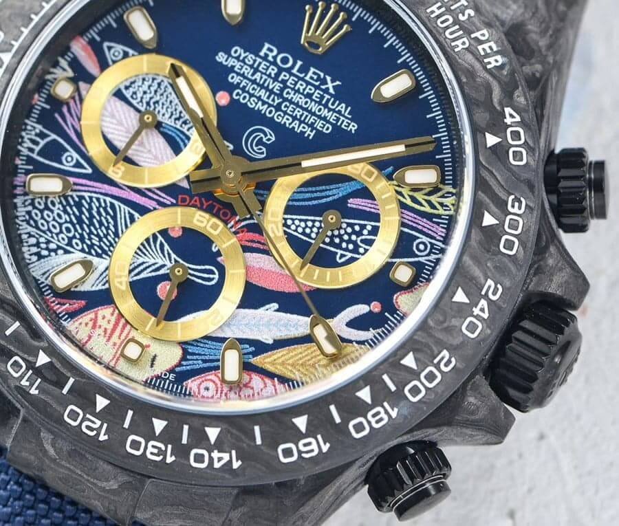 Rolex Cosmograph Daytona 2071401 Rolex Daytona Color Fish Pattern Dial 2071401 Replica